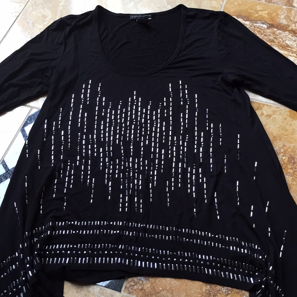 Grace Elements Supersoft/Stretchy Black Scoop-Neck - image 3